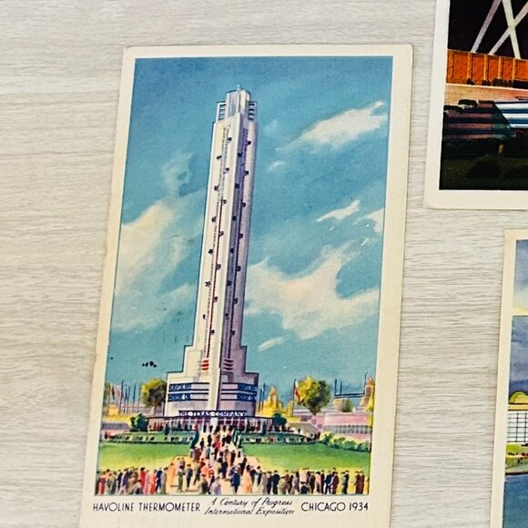 Art Deco Chicago Postcards - Picture 8 of 8